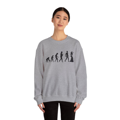 Evolution of Mankind Graphic Sweatshirt