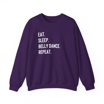 Eat Sleep Belly Dance Repeat Sweatshirt