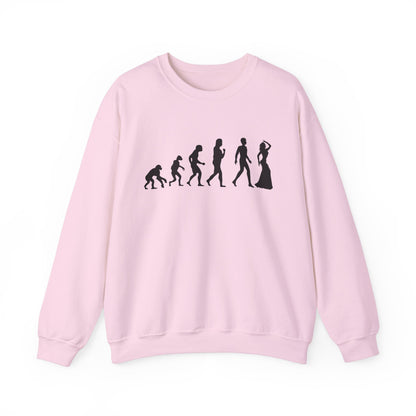 Evolution of Mankind Graphic Sweatshirt