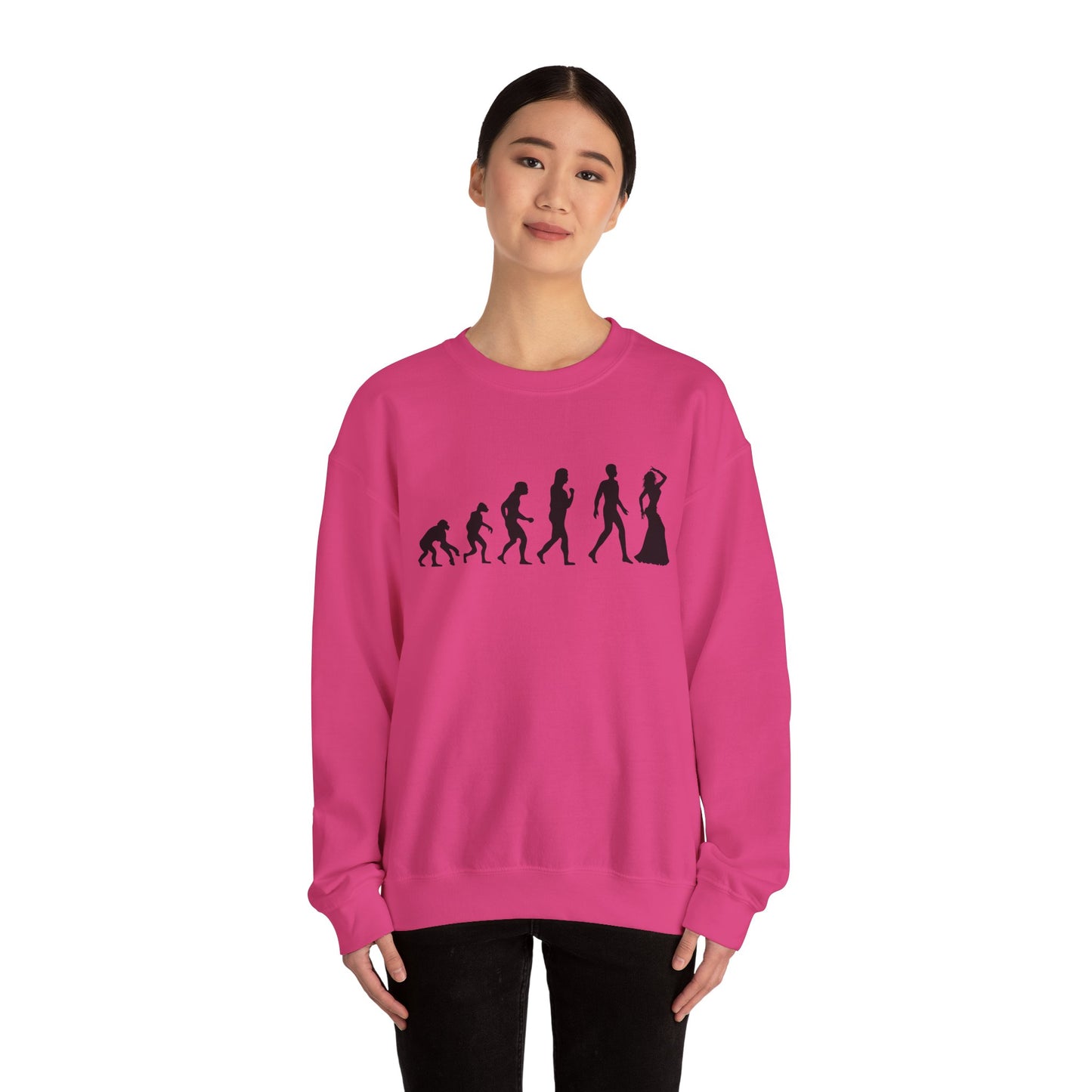 Evolution of Mankind Graphic Sweatshirt