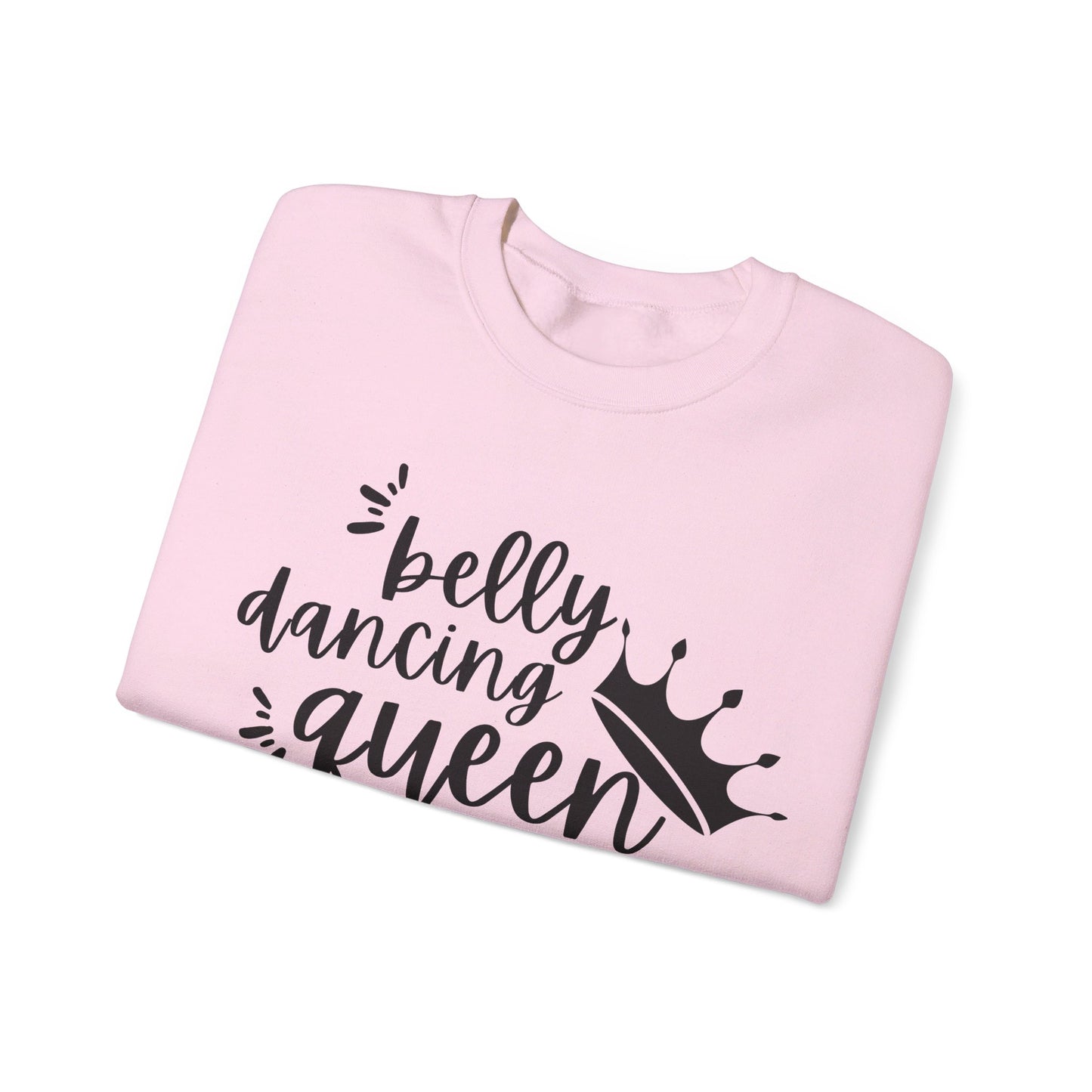 Belly Dancing Queen Sweatshirt, Black Graphic