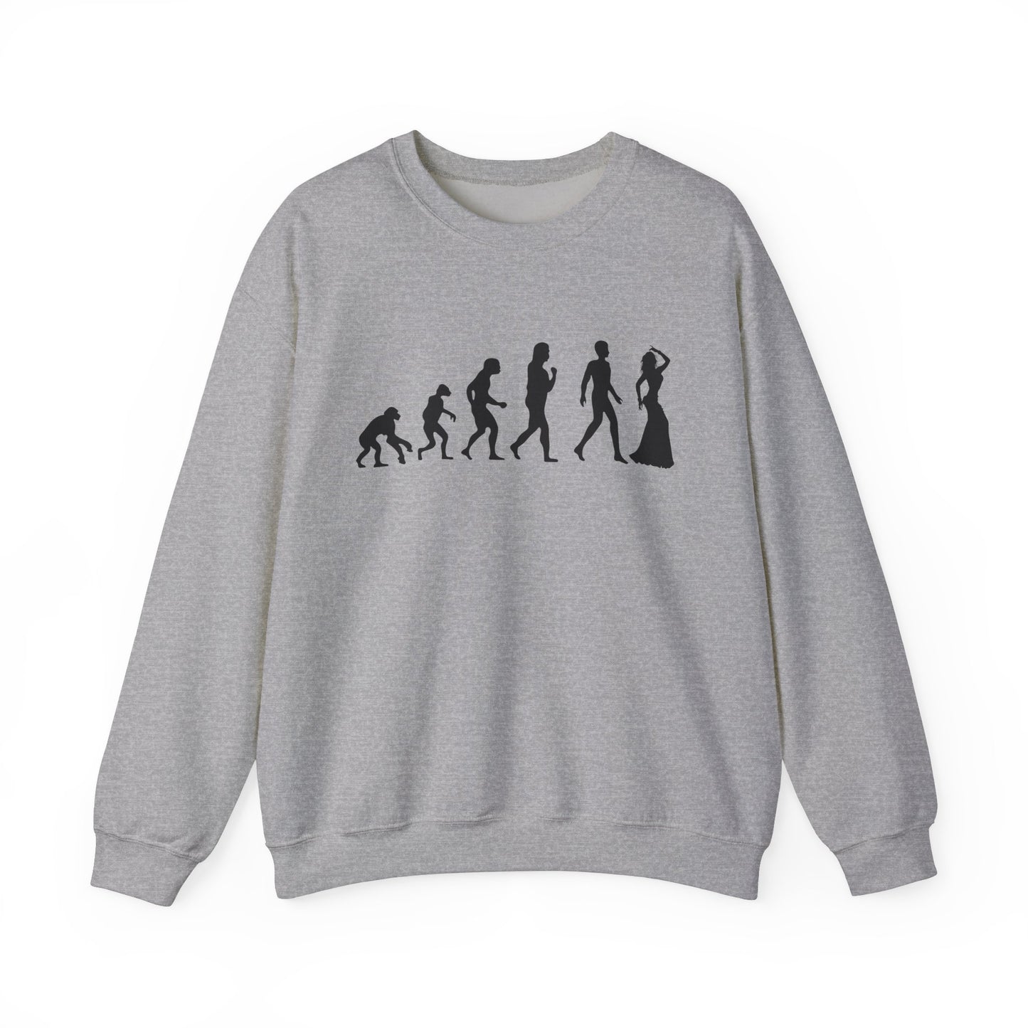 Evolution of Mankind Graphic Sweatshirt