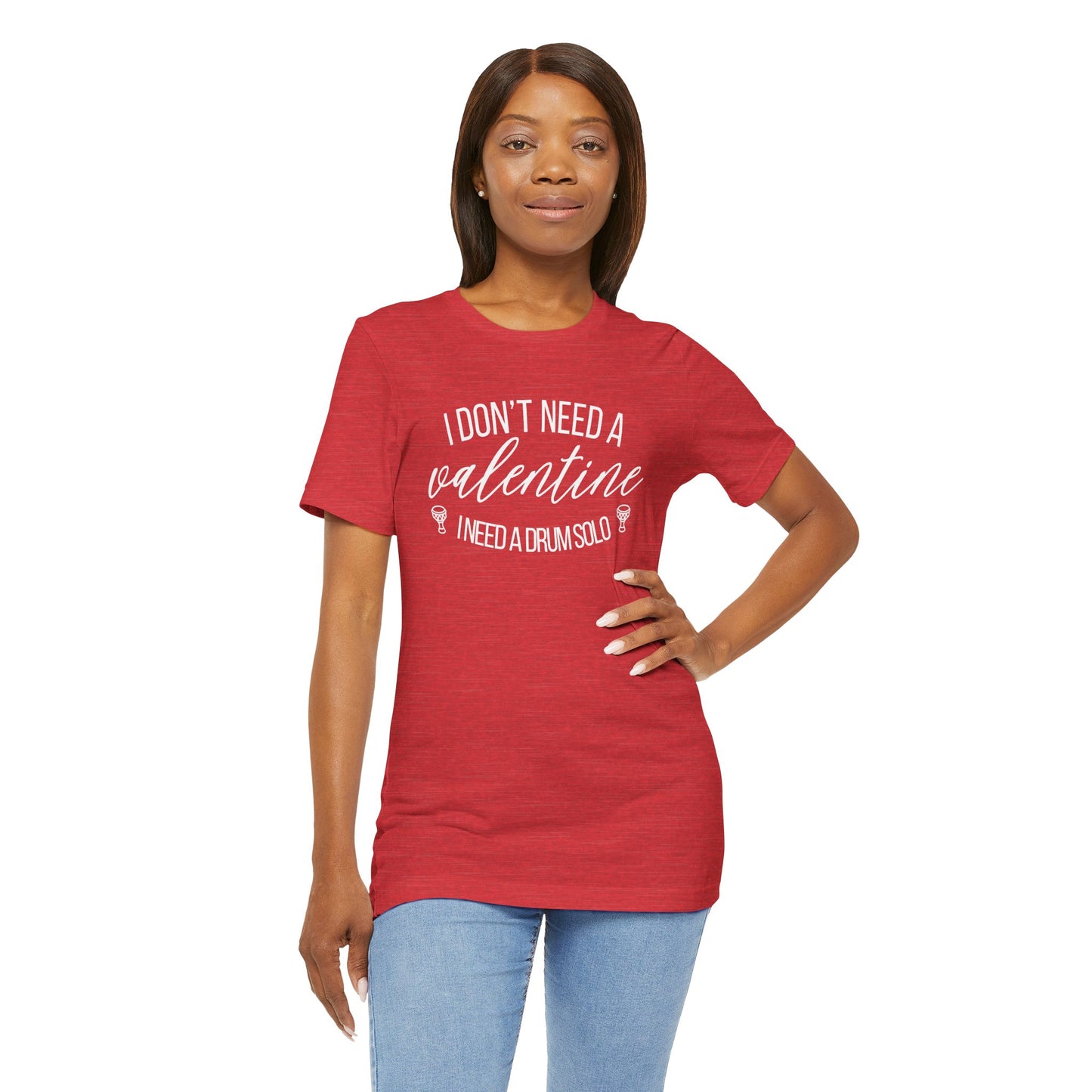 Funny Belly Dance Valentine's Day Tee - Drum Solo Quote - Athanor Designs