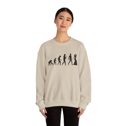 Evolution of Mankind Graphic Sweatshirt