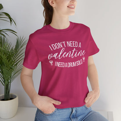 Funny Belly Dance Valentine's Day Tee - Drum Solo Quote - Athanor Designs