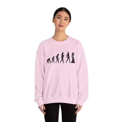 Evolution of Mankind Graphic Sweatshirt