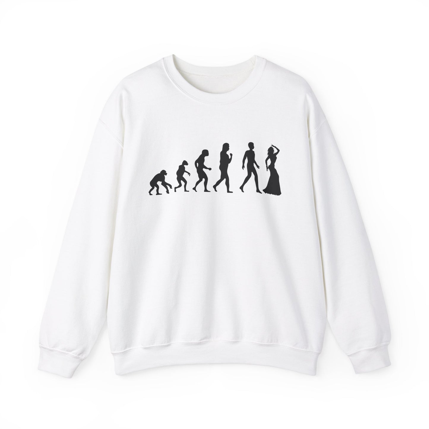 Evolution of Mankind Graphic Sweatshirt