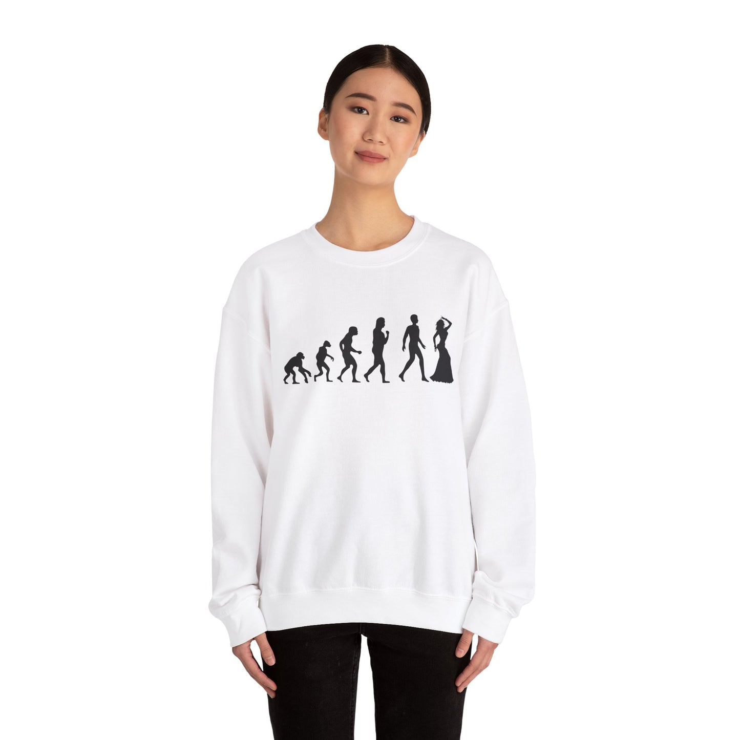 Evolution of Mankind Graphic Sweatshirt