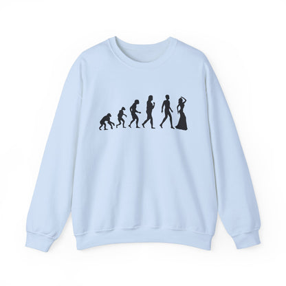 Evolution of Mankind Graphic Sweatshirt