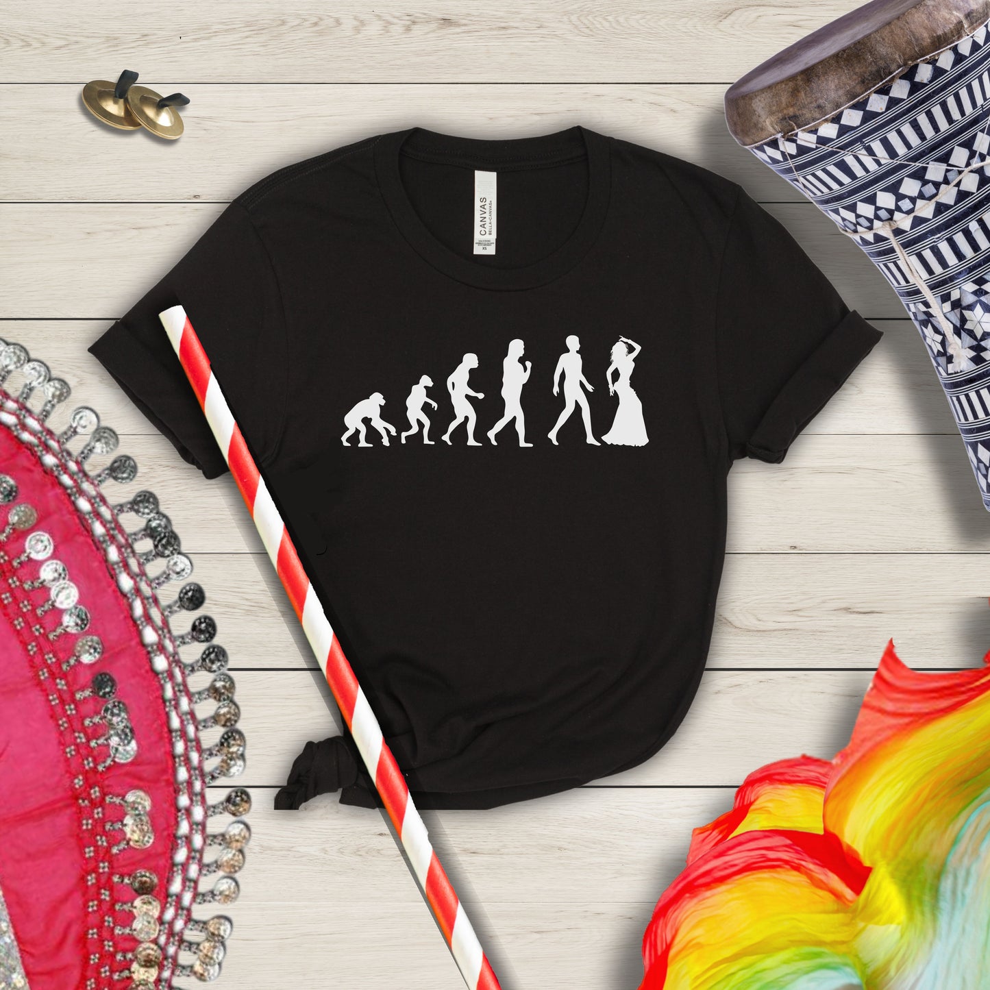 Funny Belly Dance Evolution T-Shirt