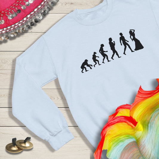 Evolution of Mankind Graphic Sweatshirt