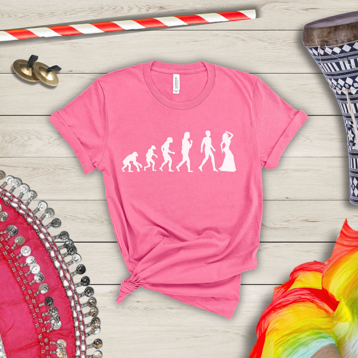 Funny Belly Dance Evolution T-Shirt